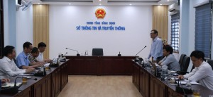Đoàn kiểm tra của Ban Cơ yếu Chính phủ làm việc tại Bình Định