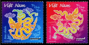 Bộ TT&TT phát hành bộ tem bưu chính "Tết Giáp Thìn" 2024